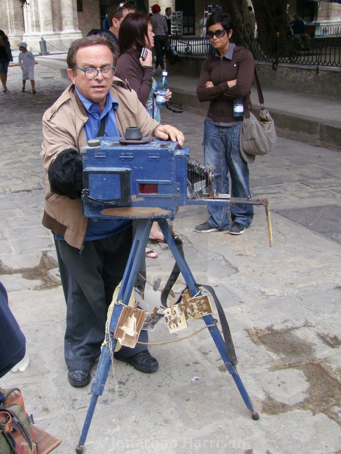 "Photographer with Old Camera, Havana" by Jonathan Harrison - $12.44 "Photographer with Old Camera, Havana" stock image