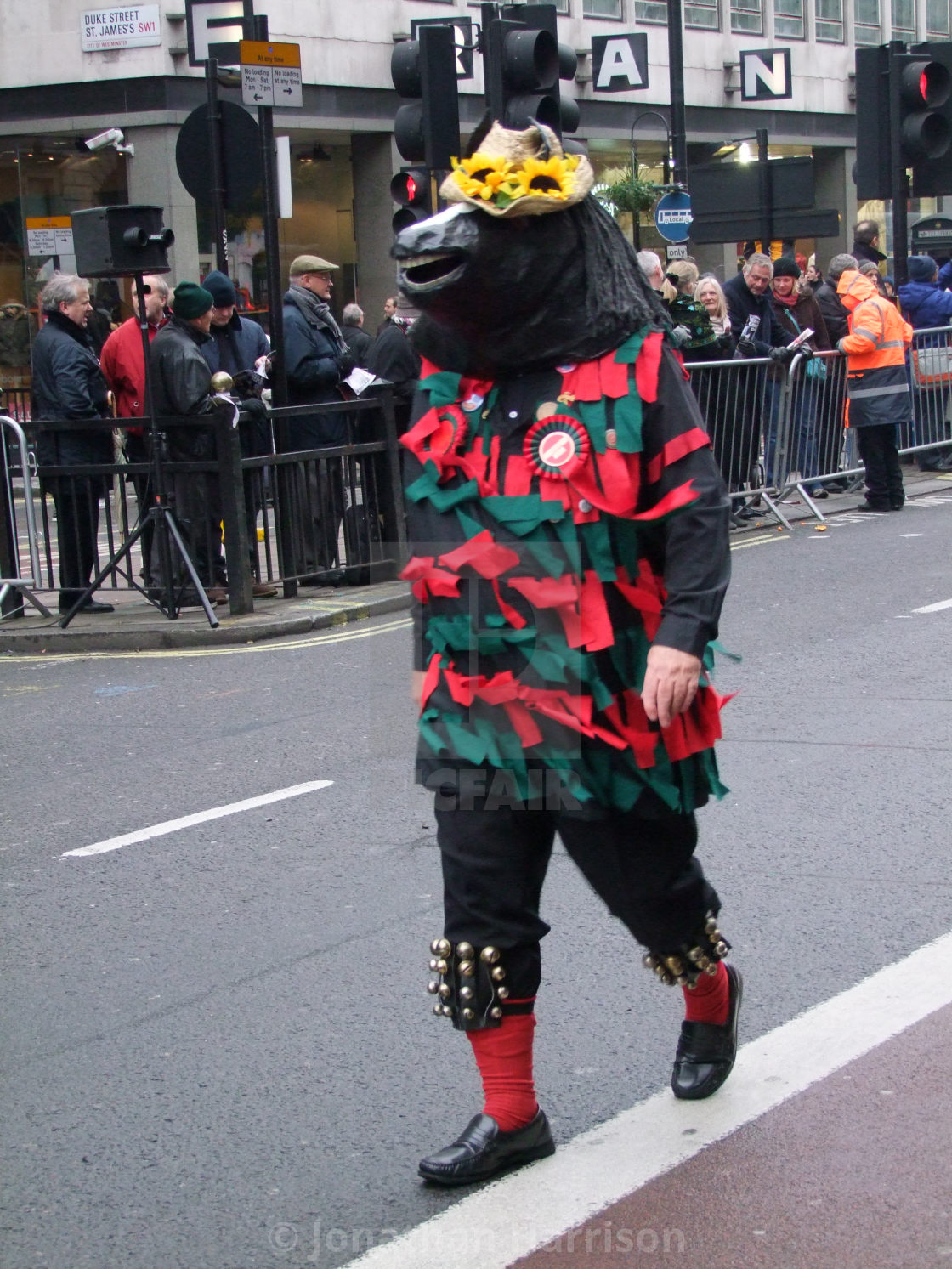"Morris Dancer, New Years Day Parade" by Jonathan Harrison - $12.44 "Morris Dancer, New Years Day Parade" stock image