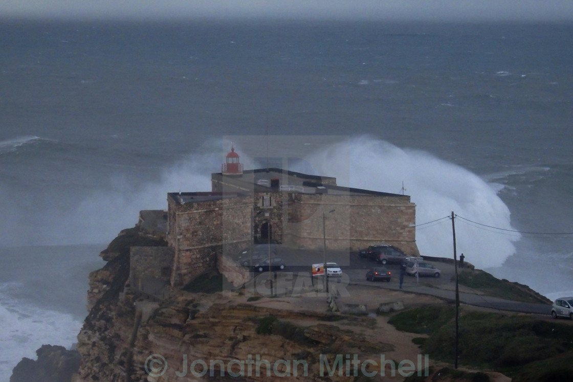 Big Waves At Nazare Portugal License Download Or Print For 620 00 Photos Picfair