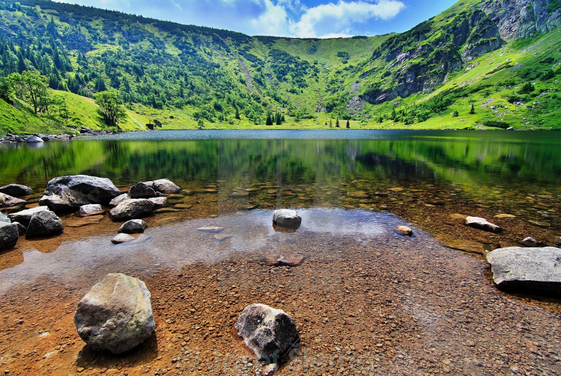 "Mały Staw (Kleiner Teich)" by Josef Šlemar - $4.59 "Mały Staw (Kleiner Teich)" stock image