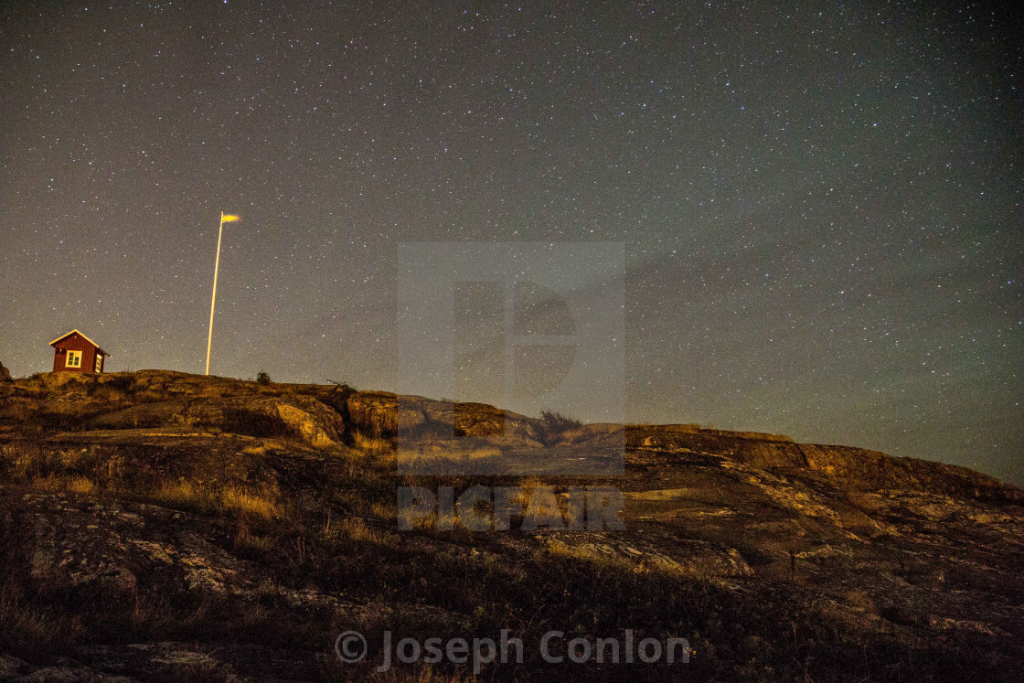 "Starry night in the Gothenburg Archipelago | Sweden" by Joseph Conlon - $10.69 "Starry night in the Gothenburg Archipelago | Sweden" stock image