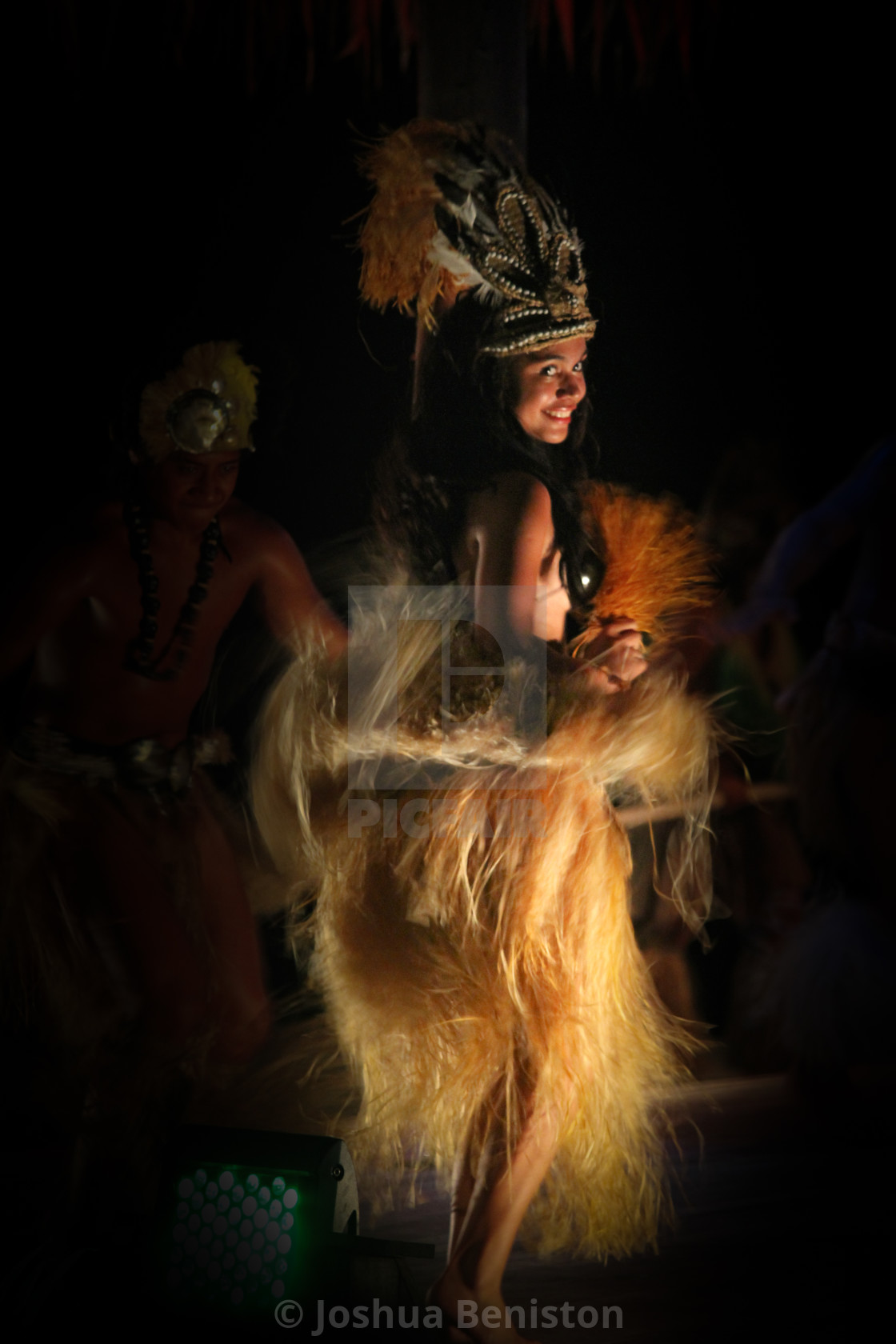 "Cook islands Dancer" stock image