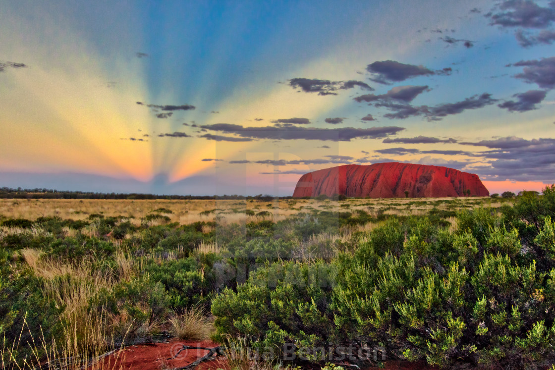 "Uluru" stock image