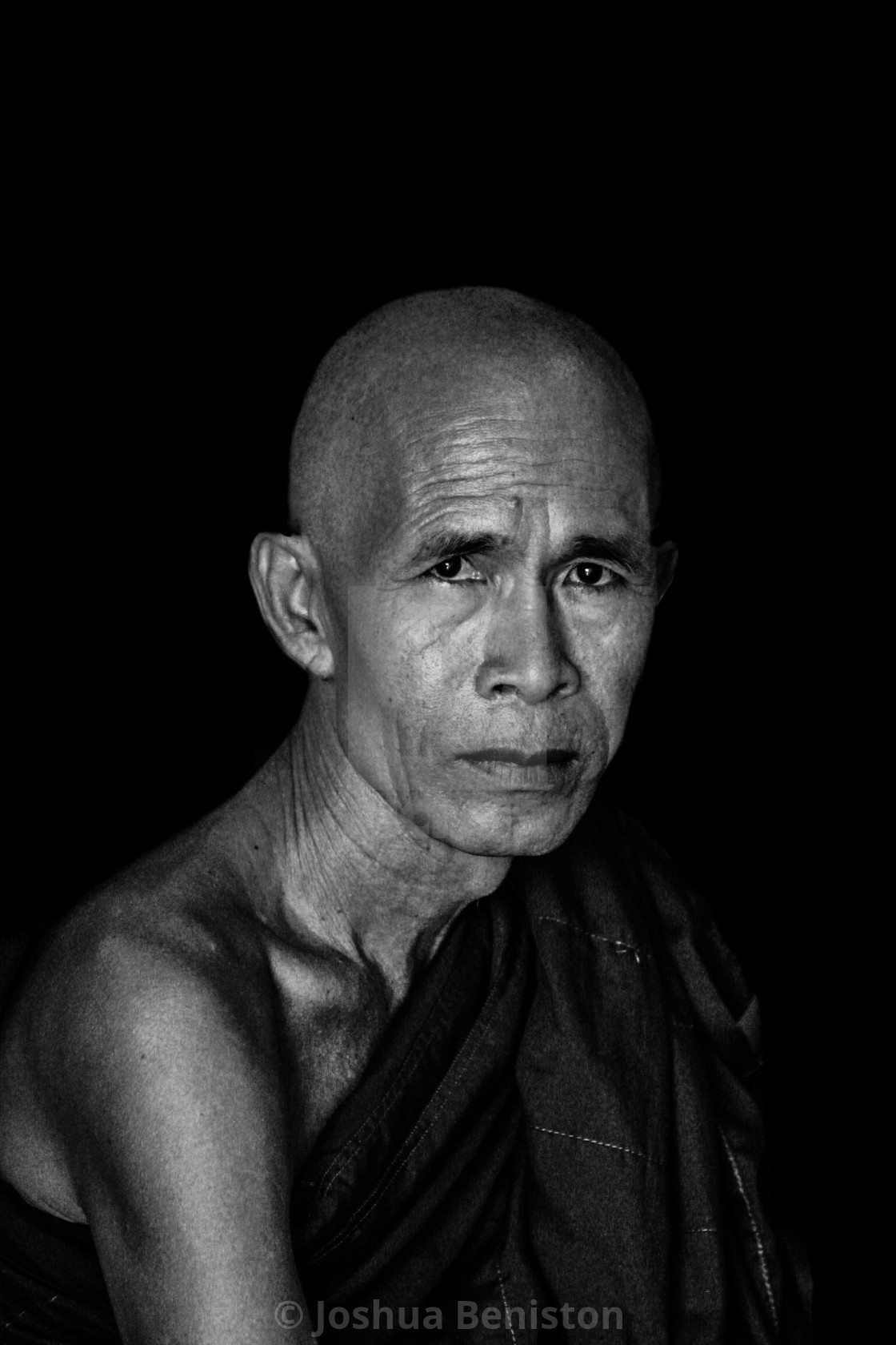 "Monk in Myanmar" stock image