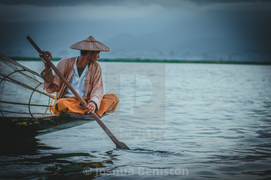 "Waiting for dinner" stock image