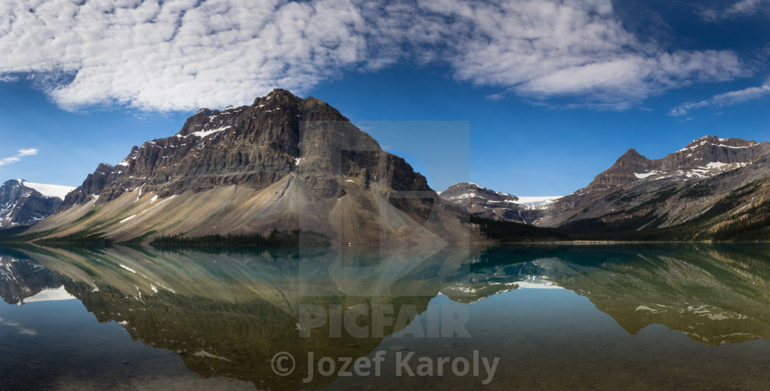 "Rocky Mountains Panorama" by Jozef Karoly - £12.40 "Rocky Mountains Panorama" stock image