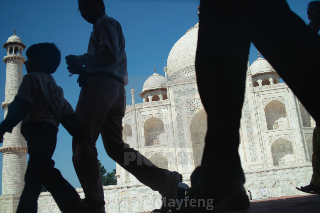 "Taj Mahal" stock image