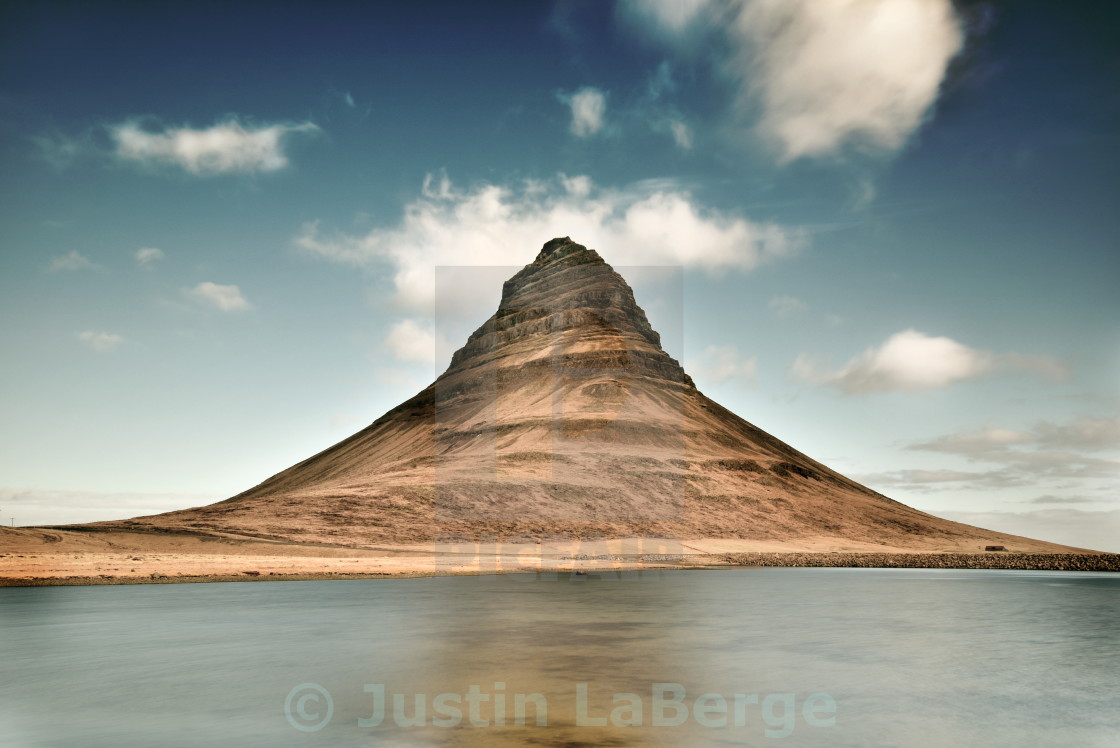 "Kirkjufell, Iceland" stock image