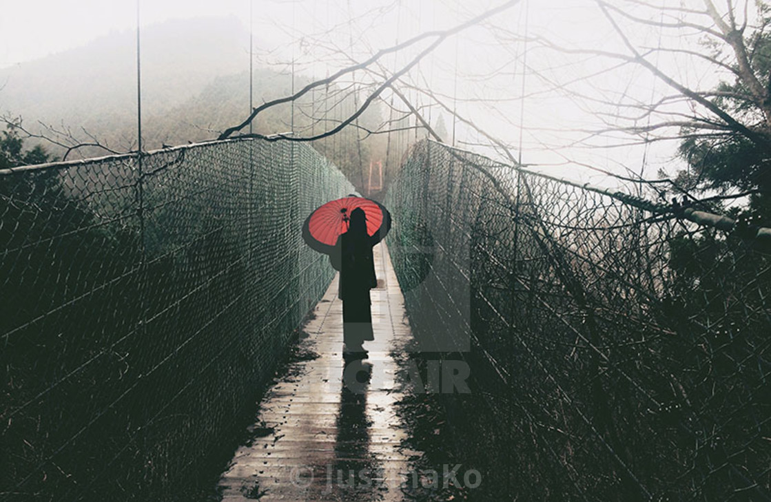 "red umbrella" stock image