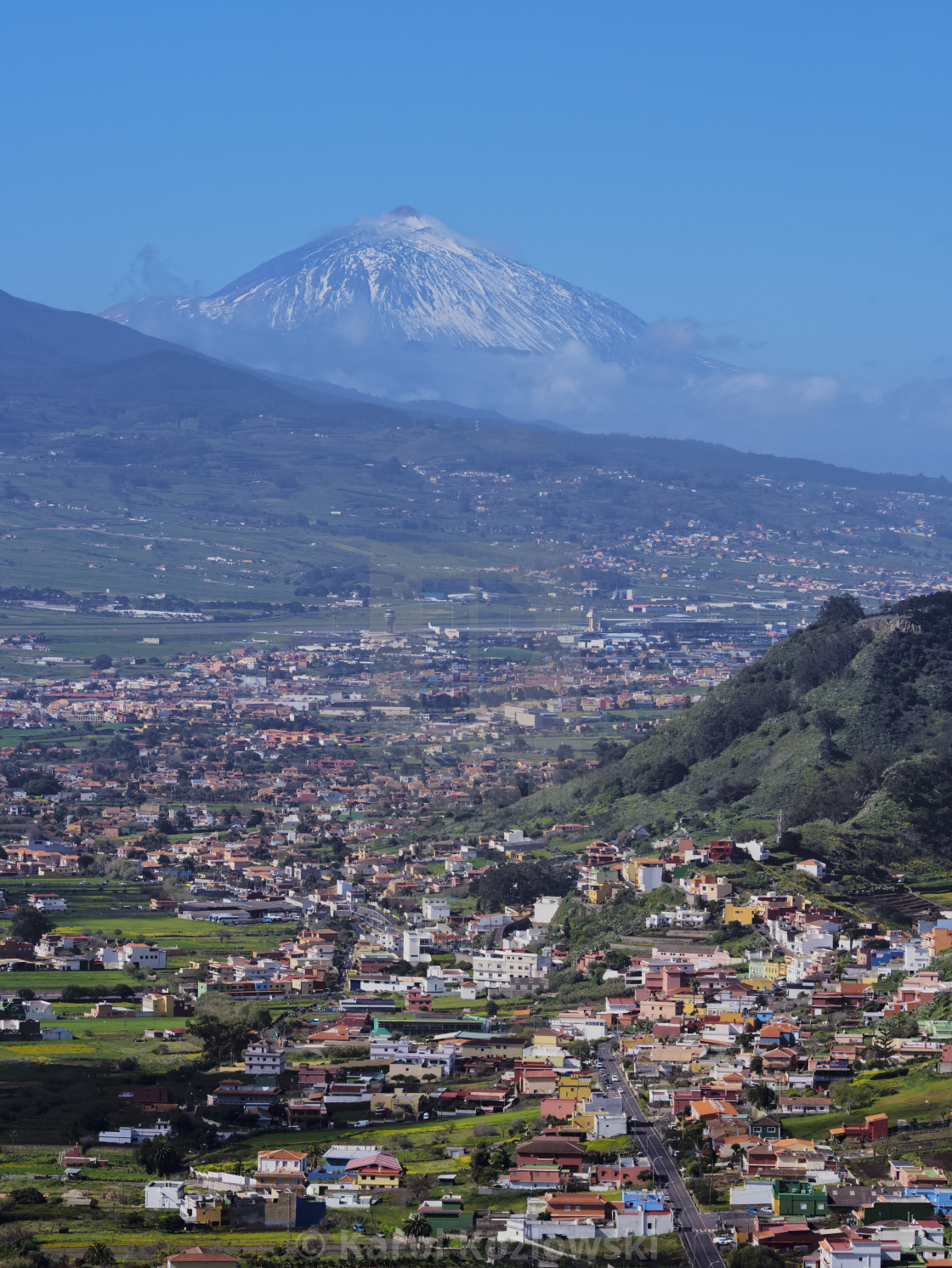 Mirador De Jardina View Towards La Laguna Tenerife Island Canary Islands License Download Or Print For 49 00 Photos Picfair