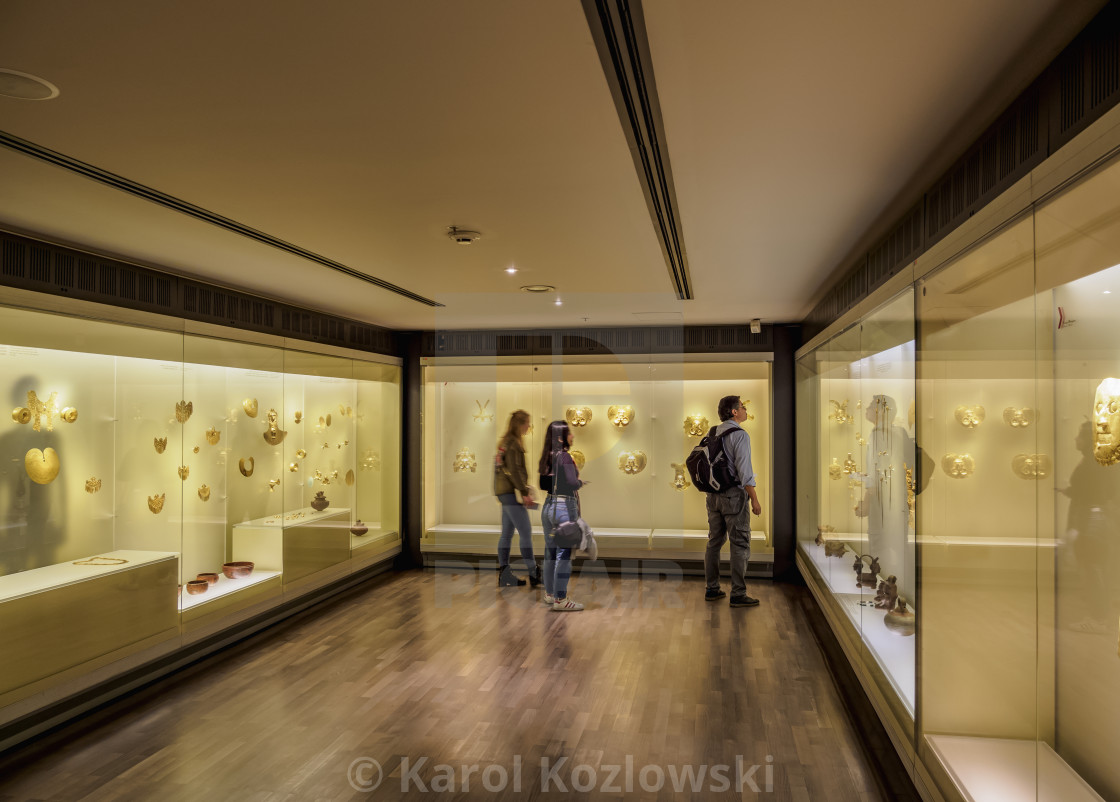 Gold Museum Interior Bogota Capital District Colombia License Download Or Print For 49 00 Photos Picfair