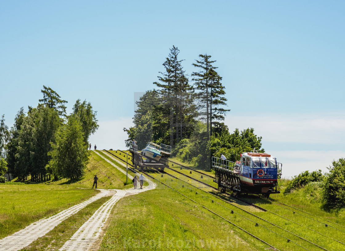 Inclined Plane in Jelenie, Elblag Canal, Warmian-Masurian ...