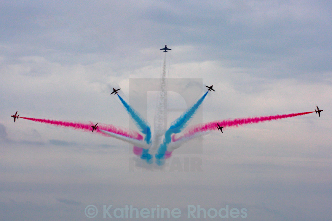 "Red Arrows" stock image