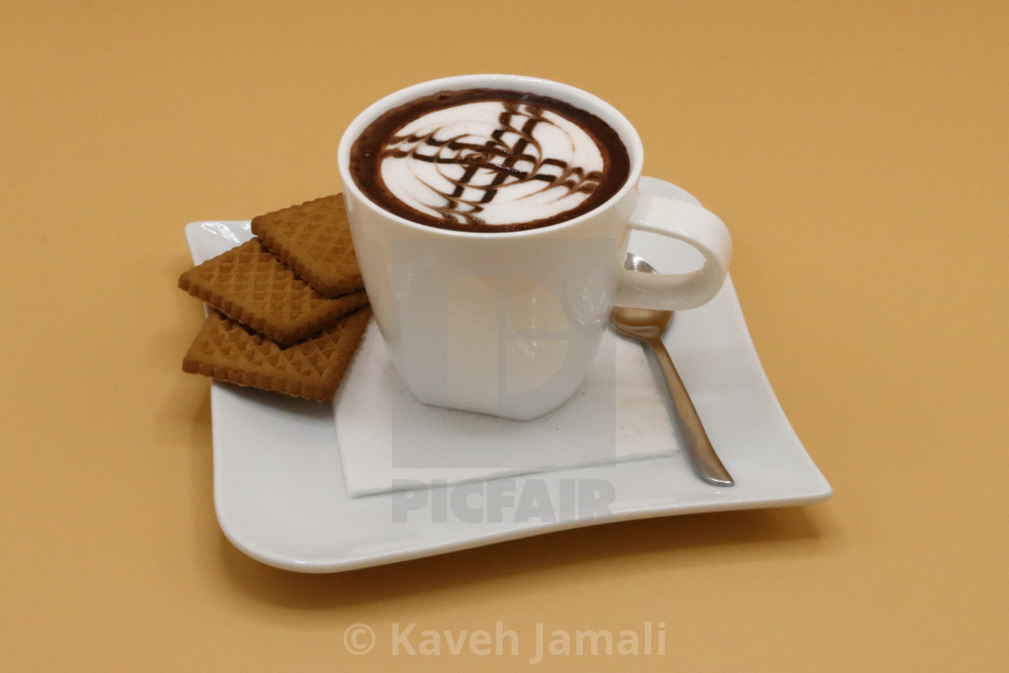 "Your hot choccolate is ready, enjoy it" by Kaveh Jamali - £3.72 "Your hot choccolate is ready, enjoy it" stock image