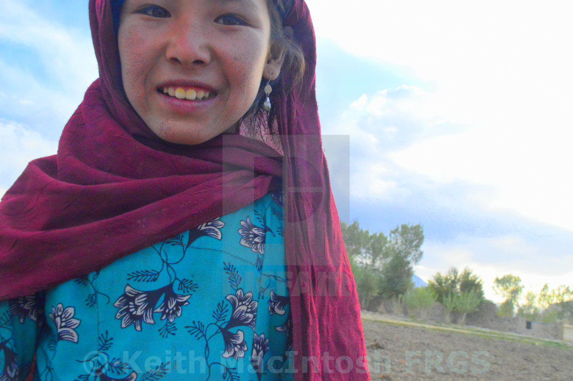 "Harvest Girl" stock image