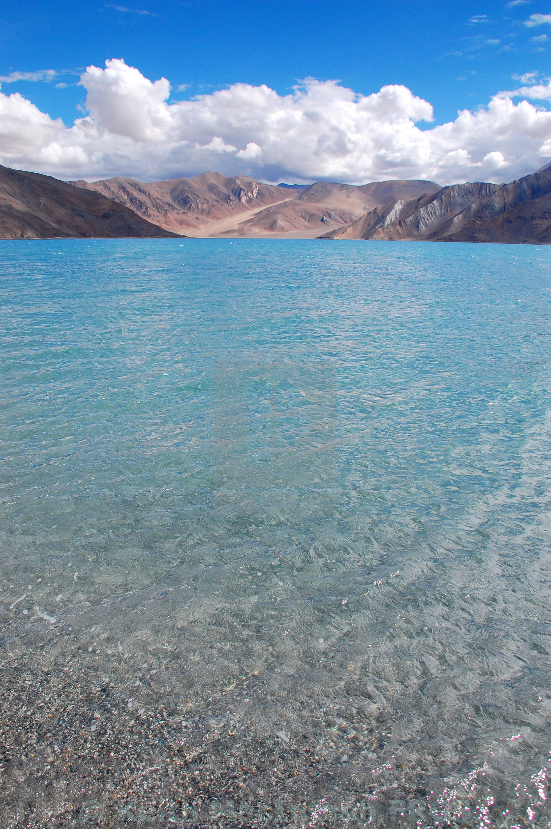 "Blue Pangong" by Keith MacIntosh FRGS - $12.55 "Blue Pangong" stock image