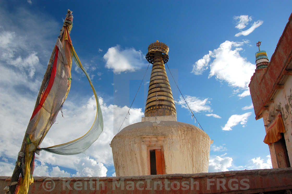 "Clouds over Shey" by Keith MacIntosh FRGS - $12.55 "Clouds over Shey" stock image
