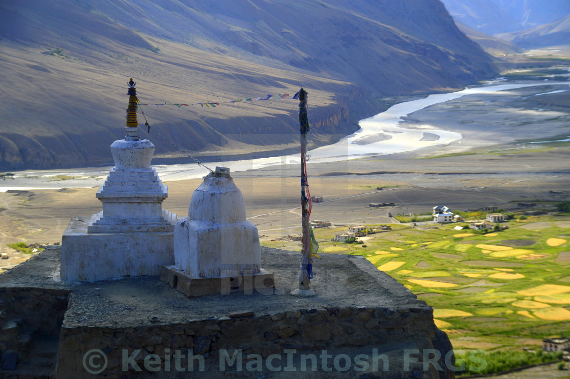 "Zangla" by Keith MacIntosh FRGS - $12.55 "Zangla" stock image