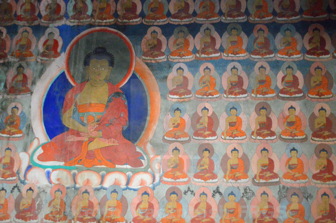 "In a Temple" by Keith MacIntosh FRGS - $12.55 "In a Temple" stock image