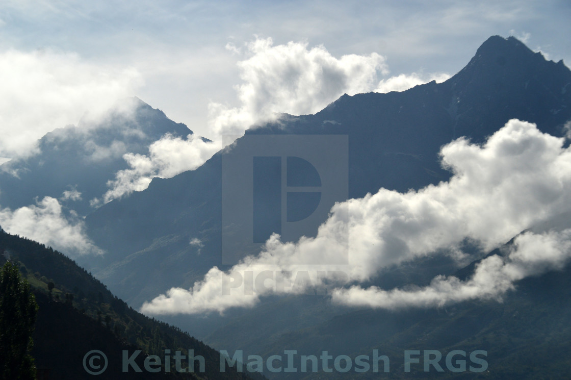 "Lahaul Morning" stock image