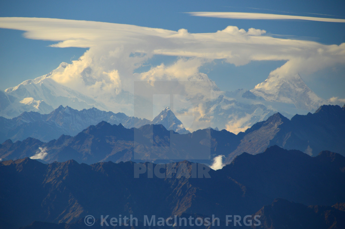 "Afternoon Clouds" stock image