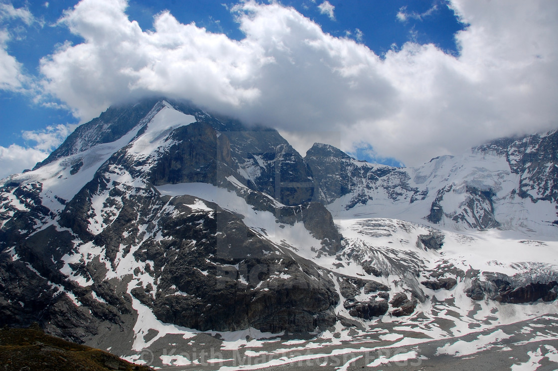 "Alpine Skies" stock image