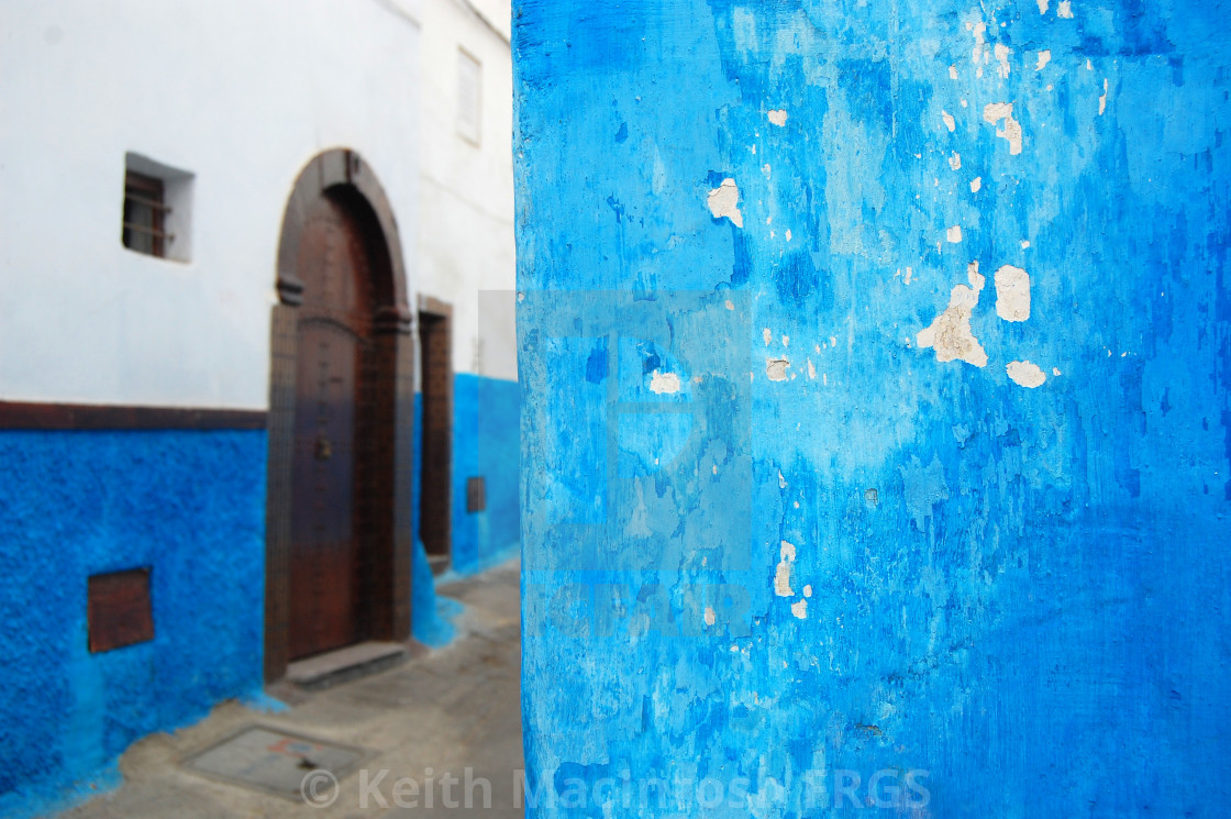 "Medina Blue" stock image