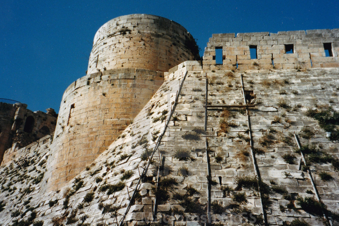 "Krak des Chevaliers" stock image