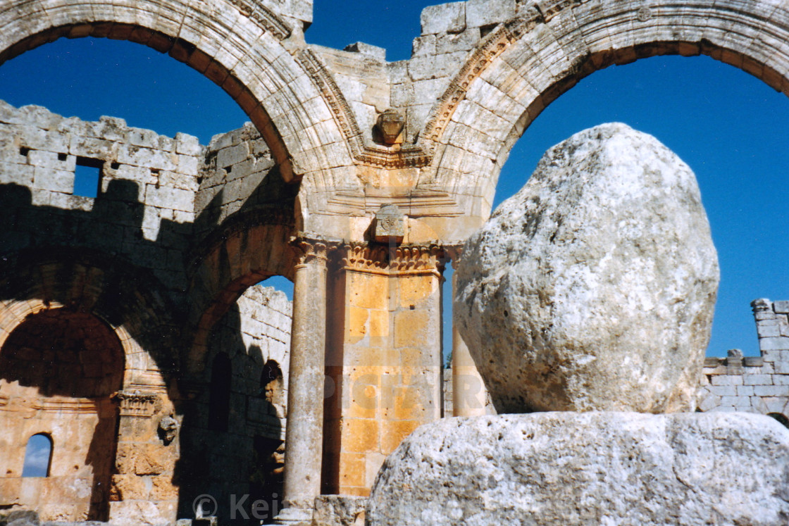 "A Stylite Home" stock image