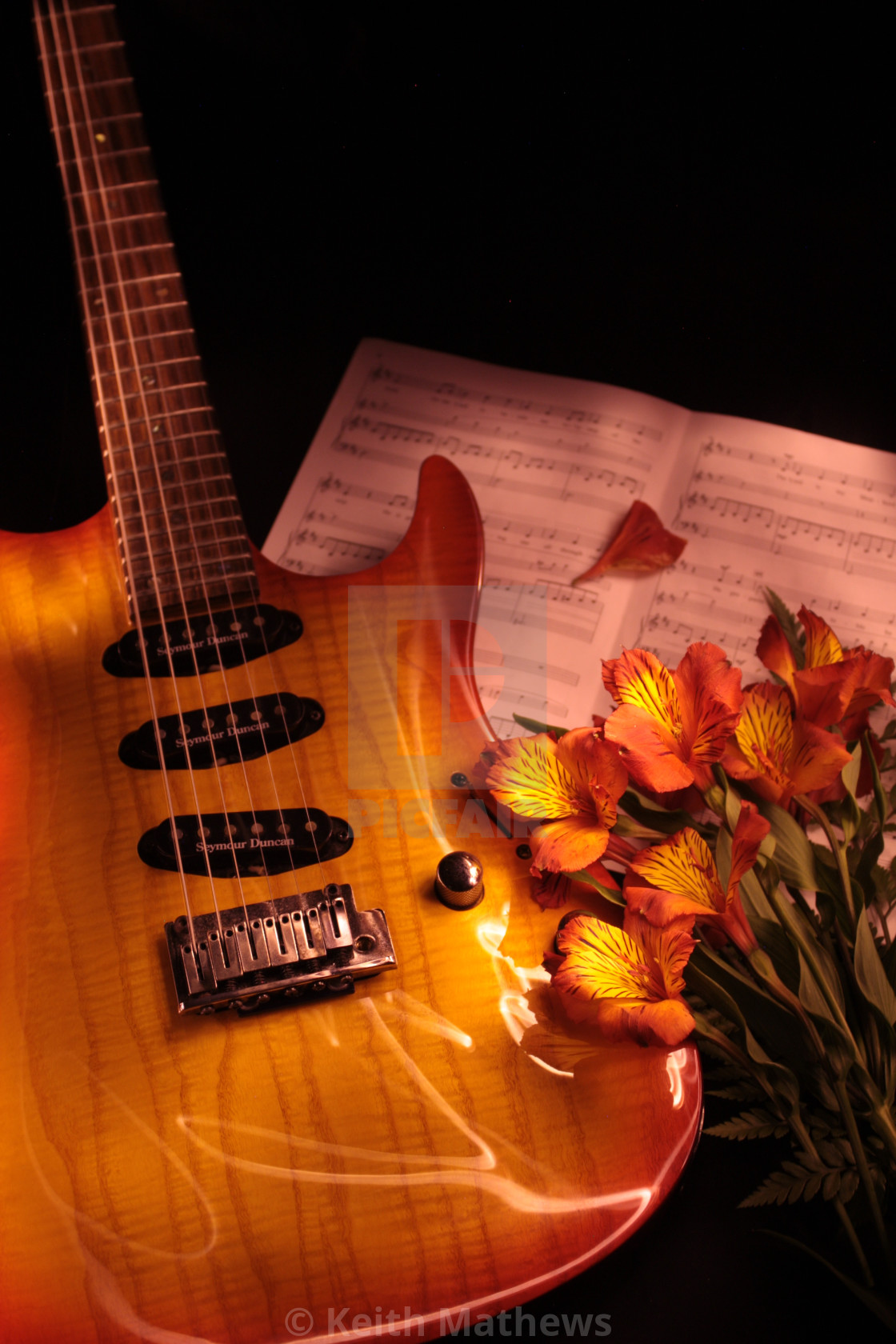 Night Music Electric Guitar License Download Or Print For