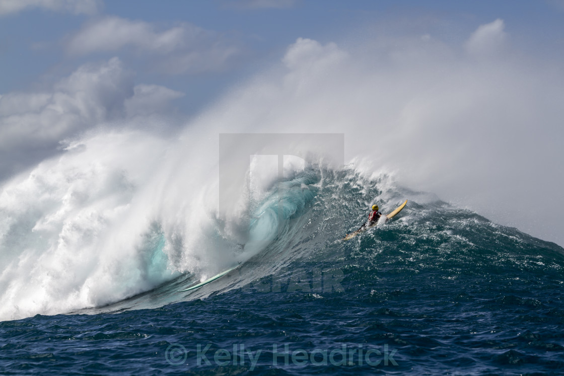 "The Phantom surfer" stock image