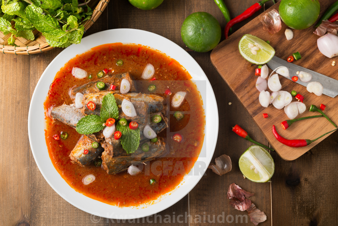 Spicy Canned Sardine Salad License Download Or Print For