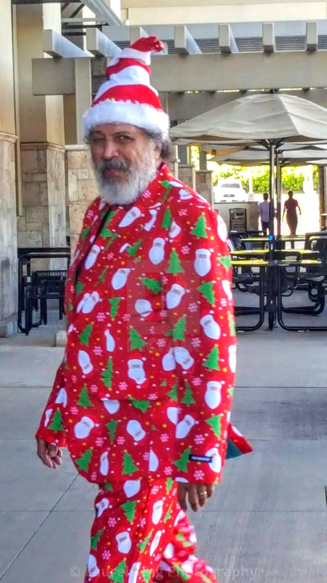 hawaiian santa costume