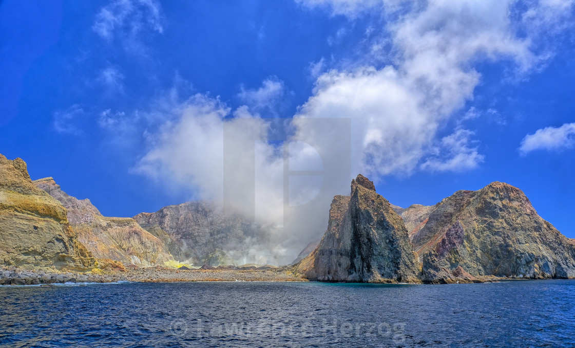 "Whakaari White Island 2018" stock image