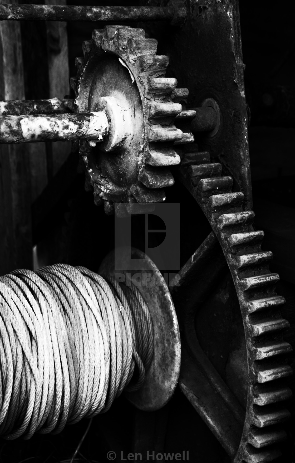 "Winch #1" stock image