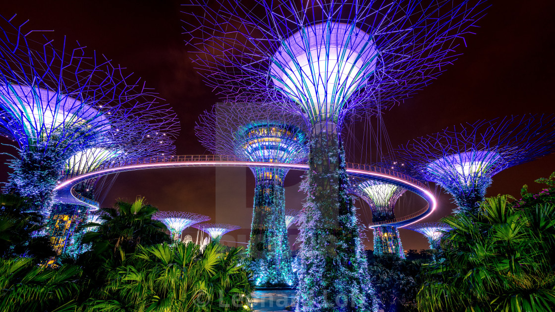 "Gardens by the Bay" by Leonard Loh - $46.22 "Gardens by the Bay" stock image
