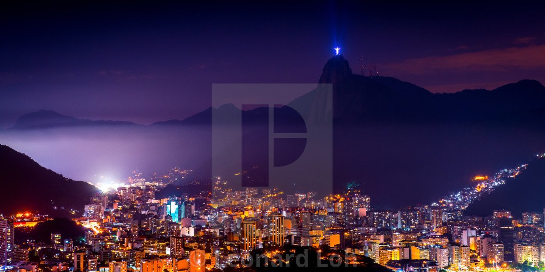 "Night in Rio" by Leonard Loh - $46.22 "Night in Rio" stock image