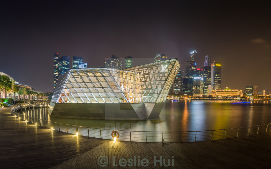 Louis Vuitton Island Maison (Floating Boutique) at Marina Bay