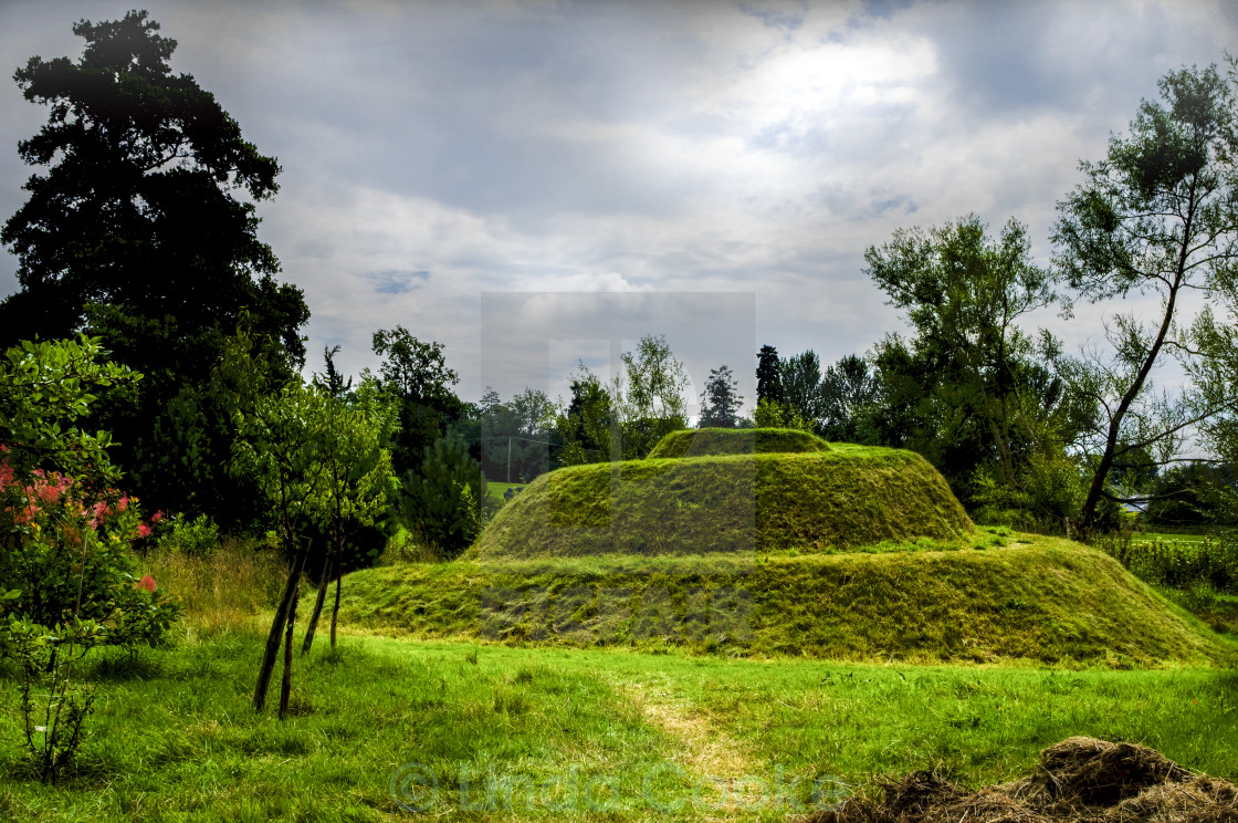 Spiral grass mound - License, download or print for £18.60 ...