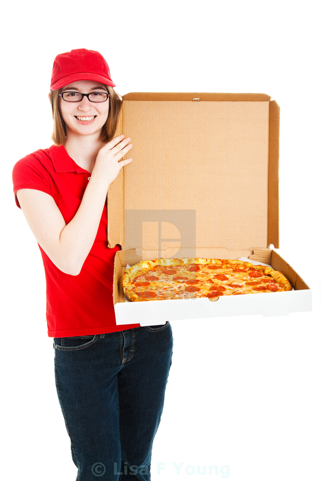Boy Delivering A Gift Stock Illustration. Illustration Of Ch