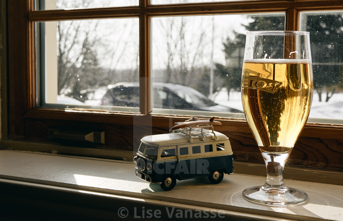 "While waiting to go on vacation." by Lise Vanasse - $1.52 "While waiting to go on vacation." stock image