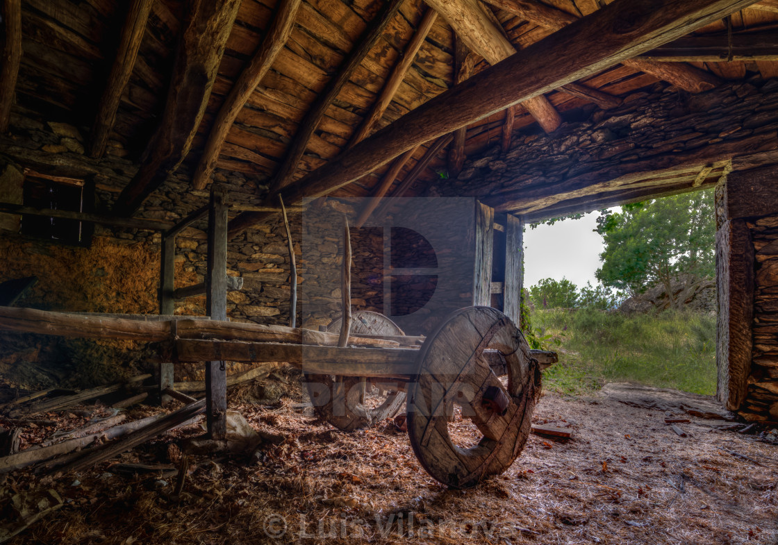 Antique Carriage In An Old Barn License Download Or Print For