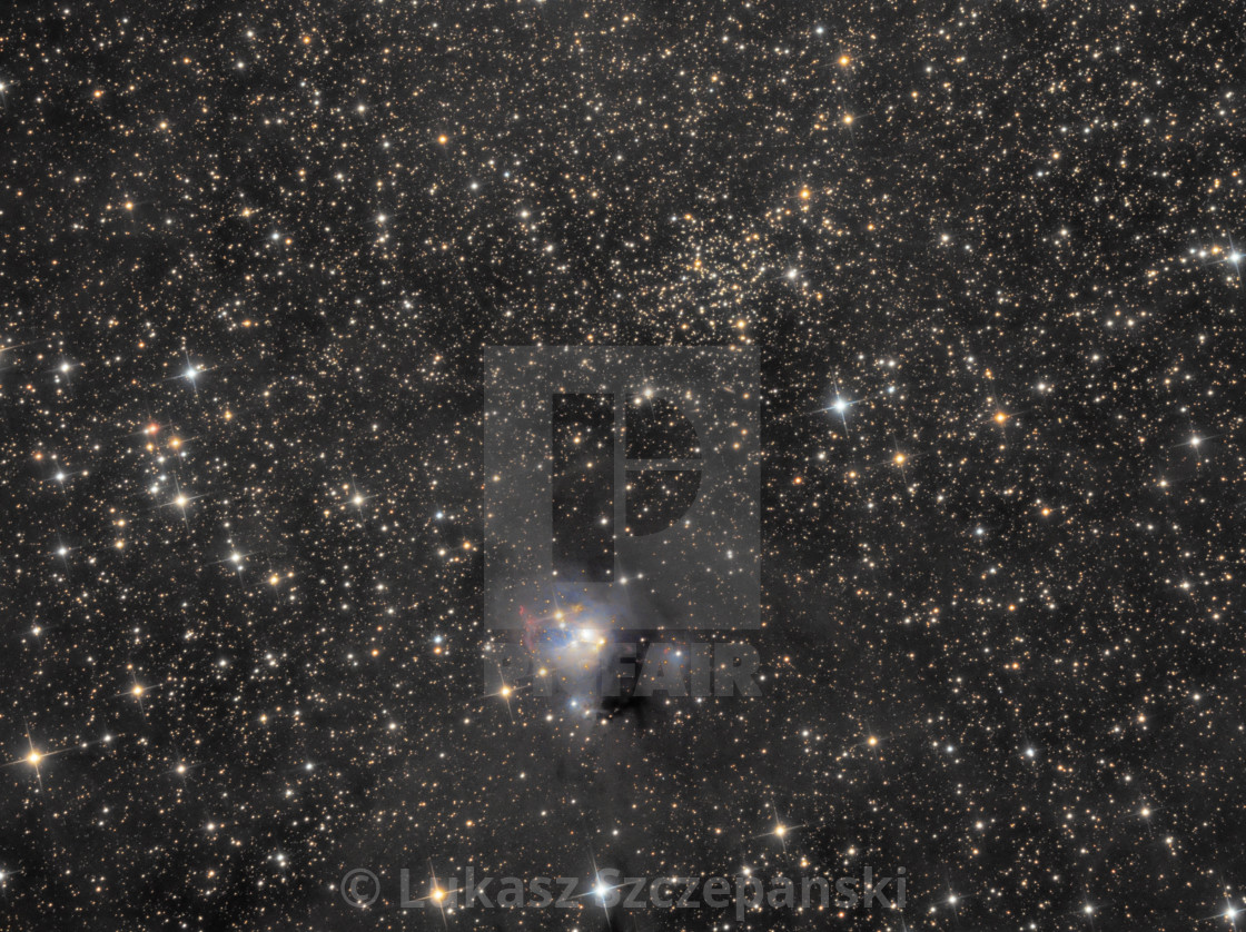 "Deep space - reflection nebula among stars" by Lukasz Szczepanski - $15.55 "Deep space - reflection nebula among stars" stock image
