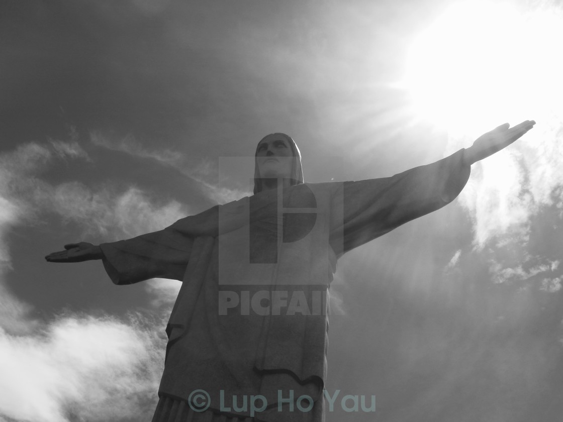 "Christ the Redeemer" by Lup Ho Yau - $4.67 "Christ the Redeemer" stock image