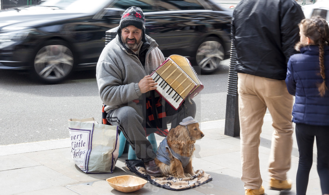 "Street Player" stock image