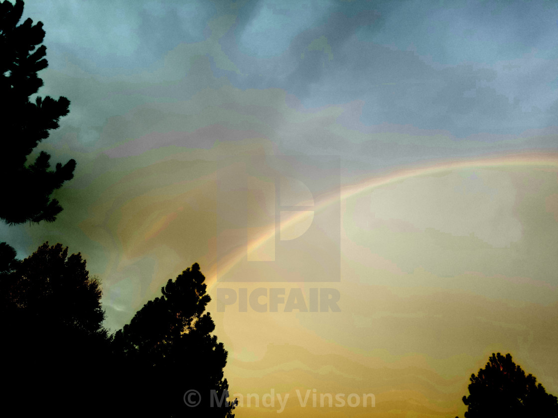 "Somewhere over the rainbow" by Mandy Vinson - £12.40 "Somewhere over the rainbow" stock image