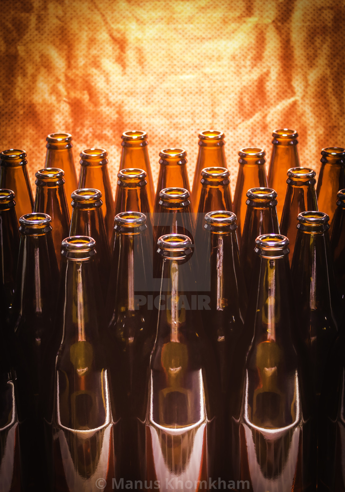 Rows of brown color empty bottles beer - License, download or print for £ | Photos | Picfair Rows of brown color empty bottles beer - License, download or print for £ | Photos | Picfair