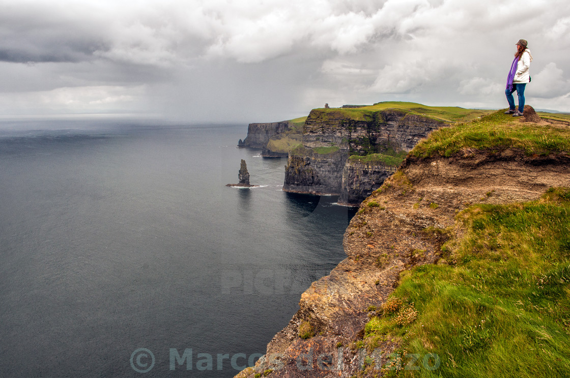 "Cliffs of Moher" stock image