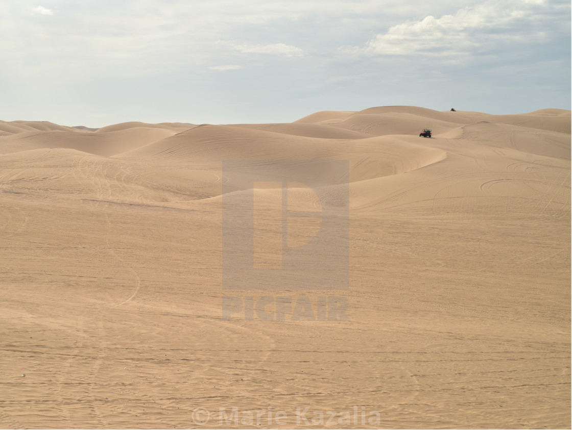 "ATV recreational vehicle off-road sand dune driving on Imperial Sand Dunes, California, USA" by Marie Kazalia - $15.16 "ATV recreational vehicle off-road sand dune driving on Imperial Sand Dunes, California, USA" stock image