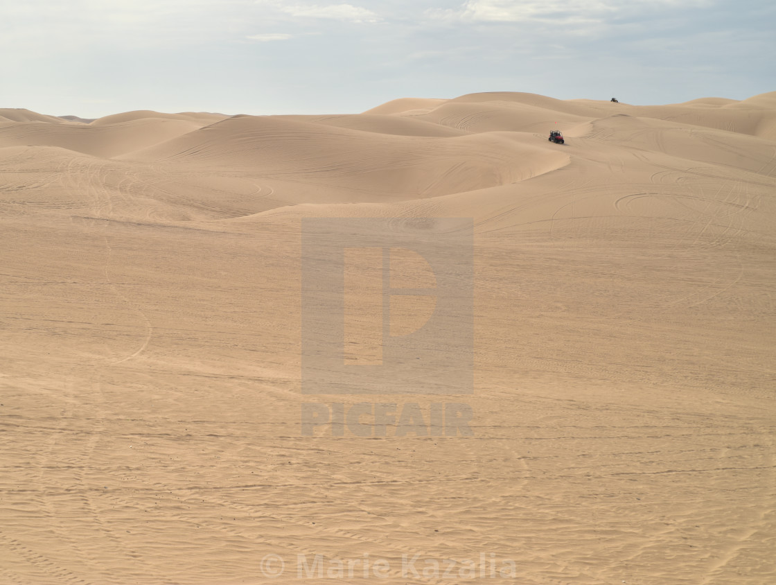 "ATV recreational vehicle off-road sand dune driving on Imperial Sand Dunes, California, USA" by Marie Kazalia - $15.16 "ATV recreational vehicle off-road sand dune driving on Imperial Sand Dunes, California, USA" stock image